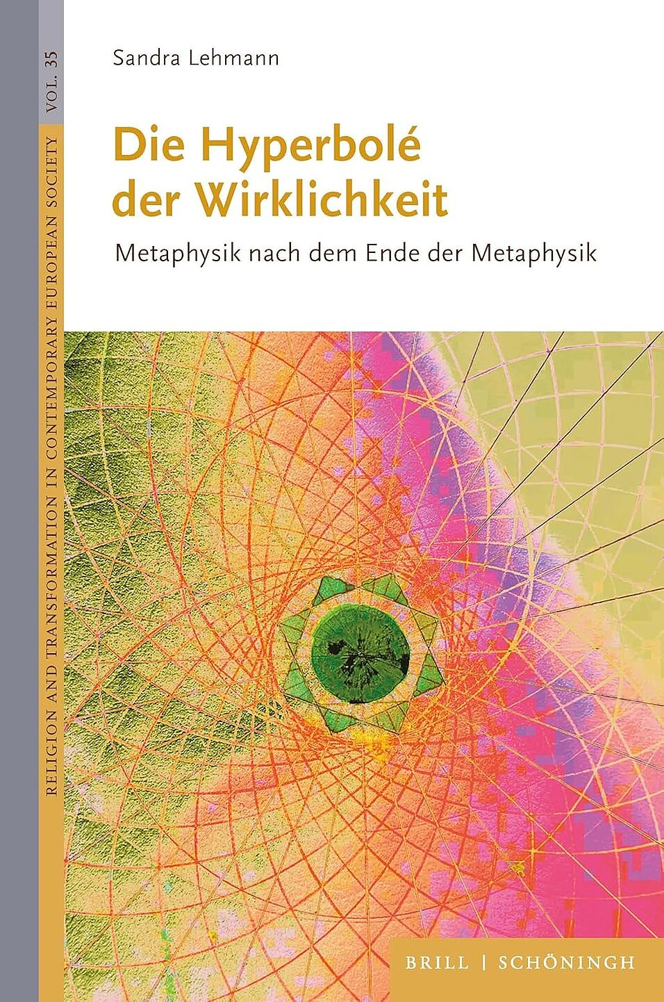 Buchcover Sandra Lehmann Die Hyperbolé der Wirklichkeit