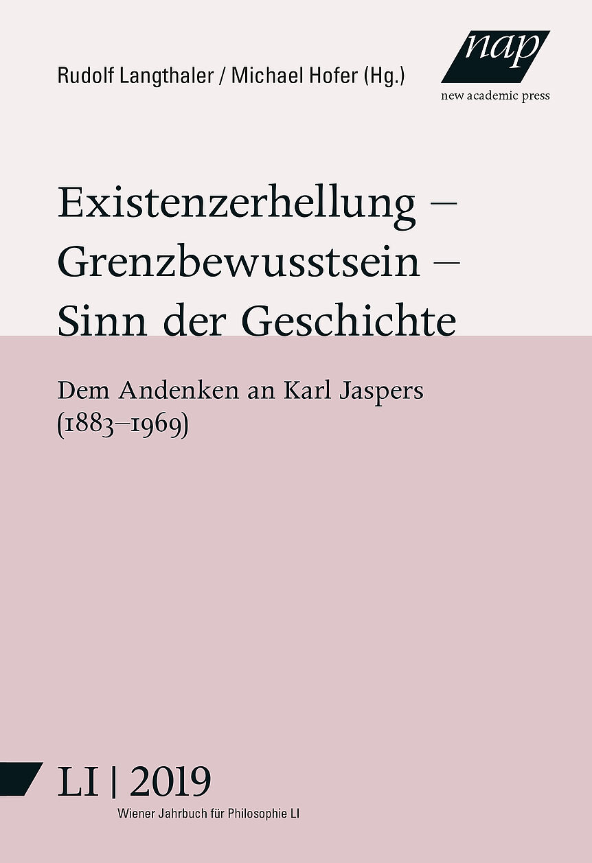 Coverbild Wiener Jahrbuch Philosophie Band 51