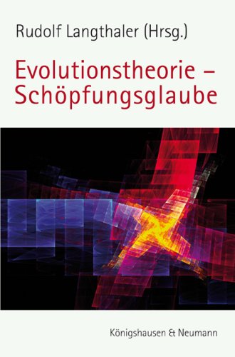 Cover Evolutionstheorie Schöpfungsglaube © Verlag Königshausen Neumann