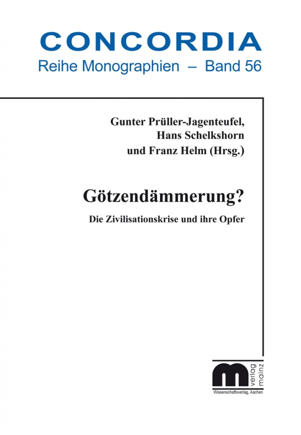 Cover Götzendammerung © Verlag Mainz
