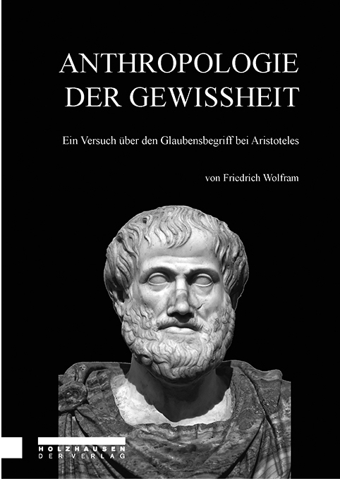Cover Anthropologie der Gewissheit © Verlag Holzhausen