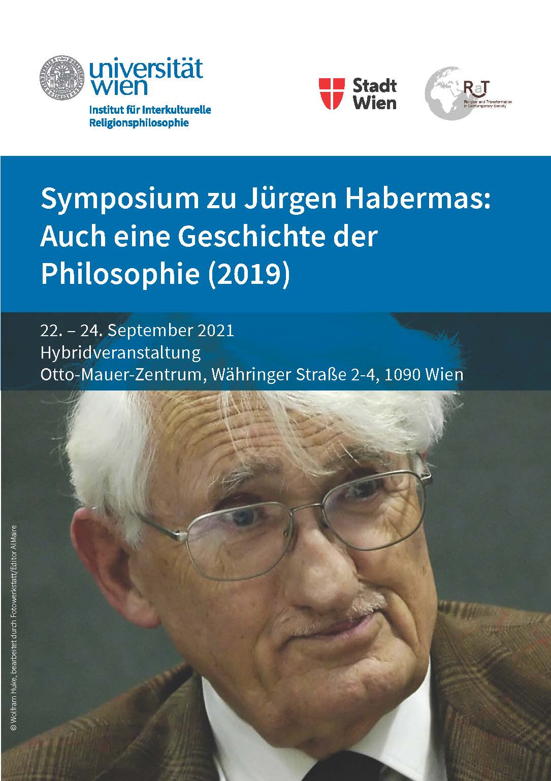 Titelblatt Programm Habermas-Symposium